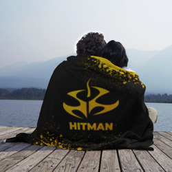 Плед 3D Hitman - gold gradient - фото 2