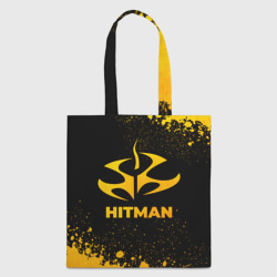 Шоппер 3D Hitman - gold gradient