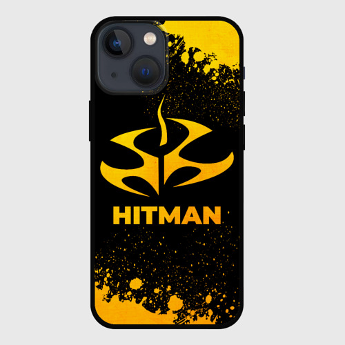 Чехол для iPhone 13 mini Hitman - gold gradient