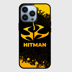 Чехол для iPhone 13 Pro Hitman - gold gradient