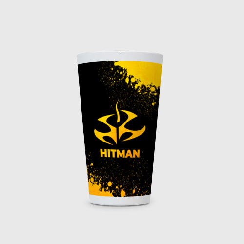 Кружка Латте Hitman - gold gradient - фото 2