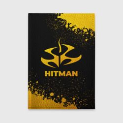 Обложка для автодокументов Hitman - gold gradient