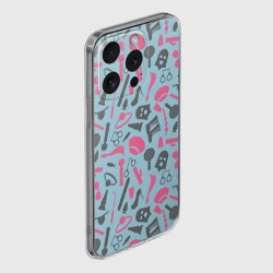 Чехол для iPhone 15 Pro Max силиконовый с защитой камеры БДСМ - игрушки - фото 2