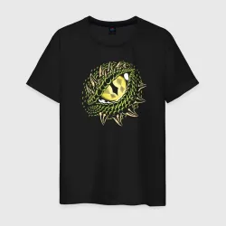 Светящаяся мужская футболка Dragon's eye
