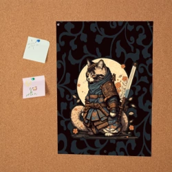 Постер Кот якудза - японский воин - фото 2