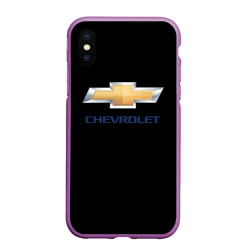 Чехол для iPhone XS Max матовый Chevrolet sport auto