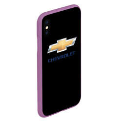 Чехол для iPhone XS Max матовый Chevrolet sport auto - фото 2