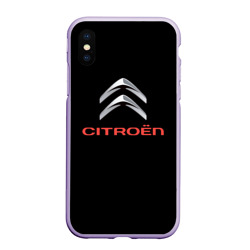 Чехол для iPhone XS Max матовый Citroen auto sports