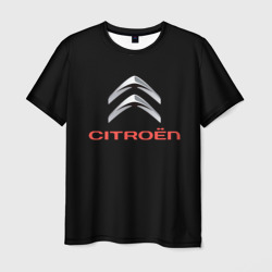 Мужская футболка 3D Citroen auto sports