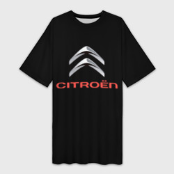 Платье-футболка 3D Citroen auto sports