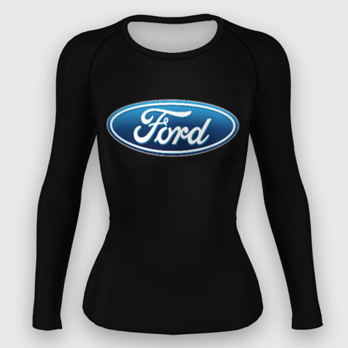 Женский рашгард 3D Ford sport auto, цвет 3D печать