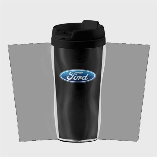 Термокружка-непроливайка Ford sport auto, цвет черный - фото 2