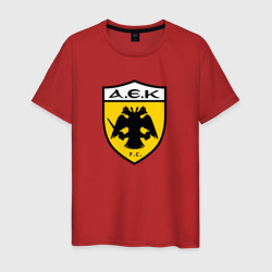 Мужская футболка хлопок Футбольный клуб AEK