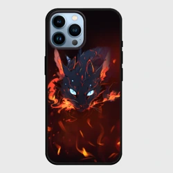 Чехол для iPhone 14 Pro Max Дракон кот