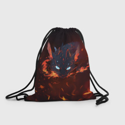 Рюкзак-мешок 3D Дракон кот