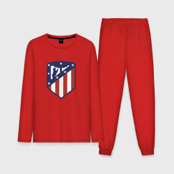 Мужская пижама с лонгсливом хлопок Atletico Madrid FC