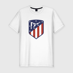 Мужская футболка хлопок Slim Atletico Madrid FC