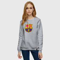 Женский свитшот хлопок Barcelona fc sport - фото 2