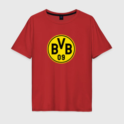 Мужская футболка хлопок Oversize Borussia fc sport