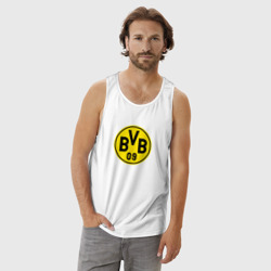 Мужская майка хлопок Borussia fc sport - фото 2