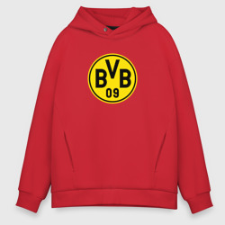 Мужское худи Oversize хлопок Borussia fc sport