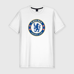 Мужская футболка хлопок Slim Chelsea fc sport