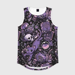 Мужская спортивная майка 3D Ведьминский паттерн