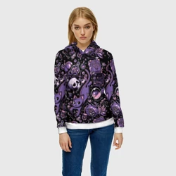 Женская толстовка 3D Ведьминский паттерн - фото 2