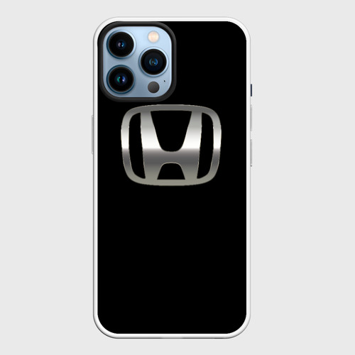 Чехол для iPhone 14 Pro Max с принтом Honda sport auto, вид спереди #2