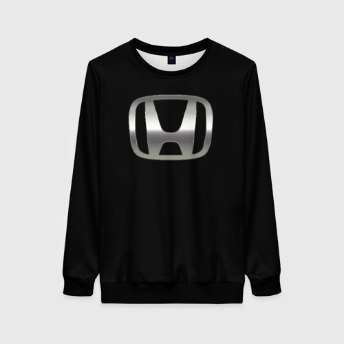 Женский свитшот 3D с принтом Honda sport auto, вид спереди #2