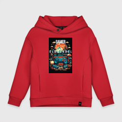 Детское худи Oversize хлопок Геймер old school