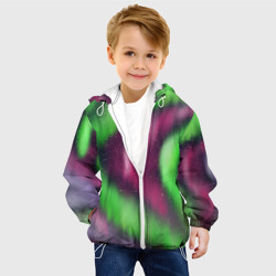 Детская куртка 3D Абстрактное северное сияние - фото 2
