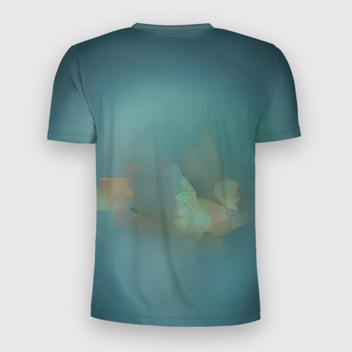 Мужская футболка 3D Slim Кибернетическая медуза, цвет 3D печать - фото 2