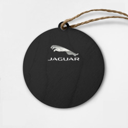 Деревянная игрушка круг Jaguar sport brend