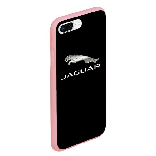 Чехол для iPhone 7Plus/8 Plus матовый с принтом Jaguar sport brend, вид сбоку #3