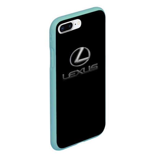 Чехол для iPhone 7Plus/8 Plus матовый Lexus brend sport, цвет мятный - фото 3