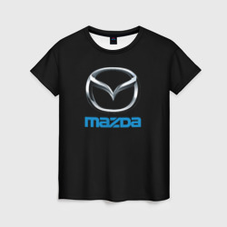 Женская футболка 3D Mazda sportcar