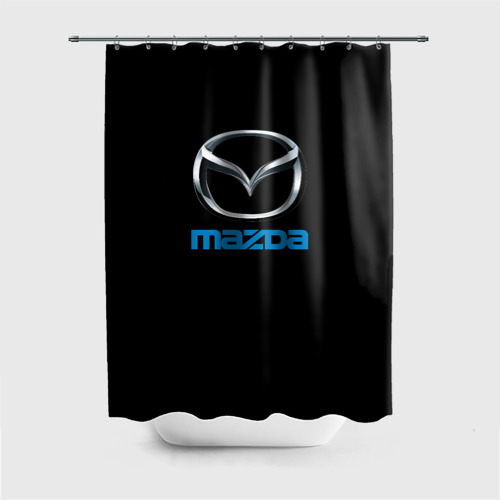 Штора 3D для ванной Mazda sportcar