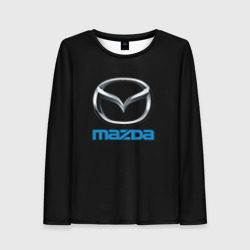 Женский лонгслив 3D Mazda sportcar