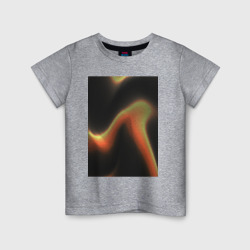 Детская футболка хлопок Абтрактный геометрический 3д с волнами