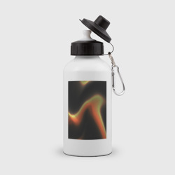 Бутылка спортивная Абтрактный геометрический 3д с волнами