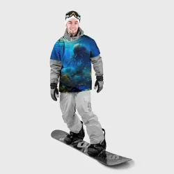 Накидка на куртку 3D Ктулху в океане