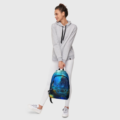 Рюкзак 3D Ктулху в океане - фото 7
