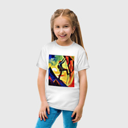 Детская футболка хлопок Скалолаз экстримал - фото 2