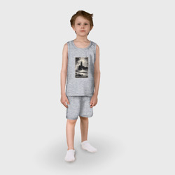 Детская пижама с шортами хлопок Старший аркан таро колесо фортуны - фото 2