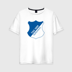 Женская футболка хлопок Oversize Hoffenheim fc germany