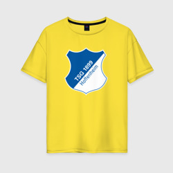 Женская футболка хлопок Oversize Hoffenheim fc germany