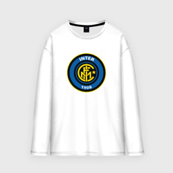 Мужской лонгслив oversize хлопок Inter sport fc