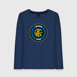 Женский лонгслив хлопок Inter sport fc