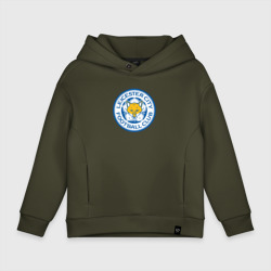 Детское худи Oversize хлопок Leicester city fc